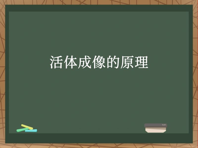 活體成像的原理